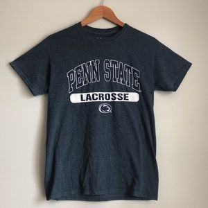 College Lacrosse Logo Tee